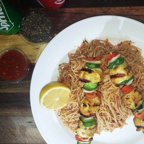 کباب چوبی مرغ اوتایلی