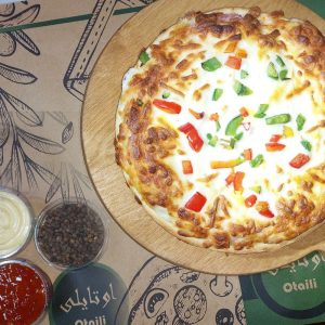 پیتزا آمریکایی فست فود ساقدوش